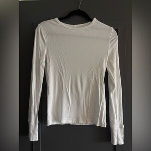 Classic White Long Sleeve Top (brand new)
